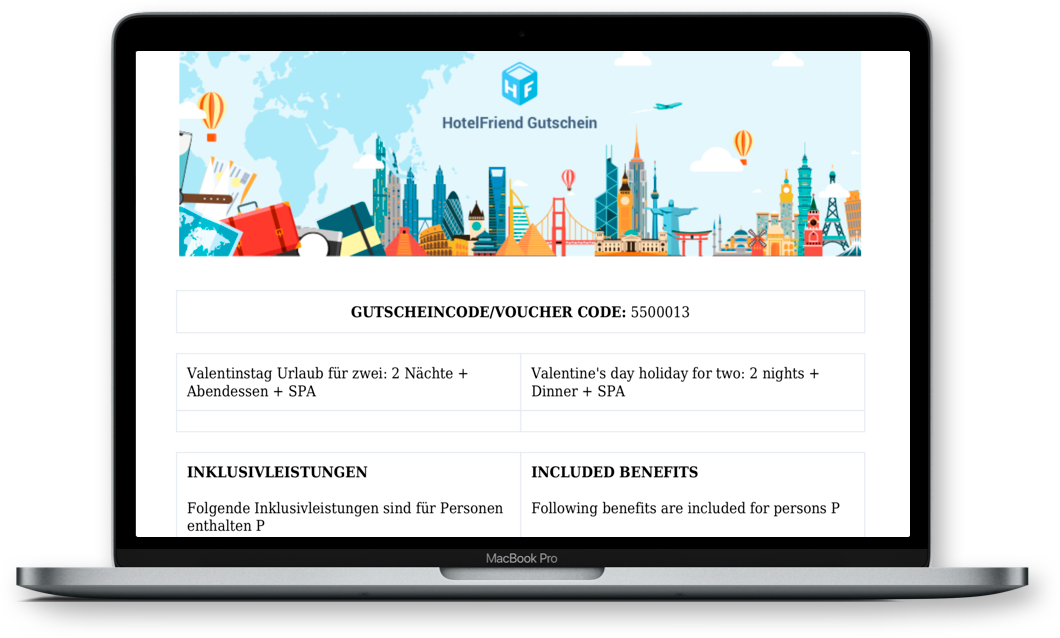 HotelFriend Voucher